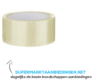 1wine Dozentape transparant 50mm breed aanbieding