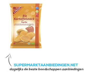 3Pauly Aardappelsnack paprika aanbieding