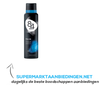 8×4 8X4 Musk spray (for men) aanbieding