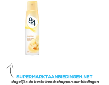 8x4 Deospray inspire aanbieding