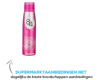 8×4 Glam up spray aanbieding