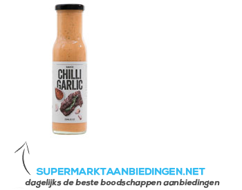 A Table Chilli garlic sauce aanbieding