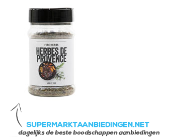 A Table Fire herbs de provence aanbieding