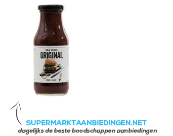 A Table Original BBQ sauce aanbieding