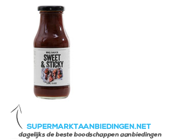 A Table Sweet & sticky bbq sauce aanbieding