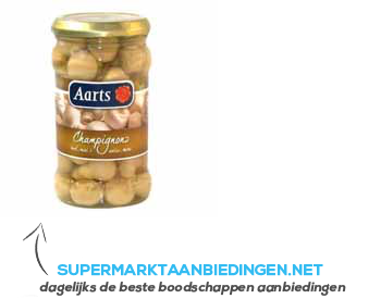 Aarts Champignons heel aanbieding