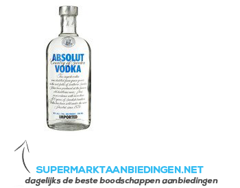 Absolut Vodka aanbieding