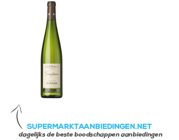 Adam Gewurztraminer Les Natures Bio 2013 aanbieding