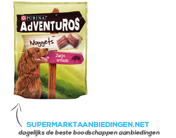 Adventuros Nuggets met zwijnsmaak aanbieding