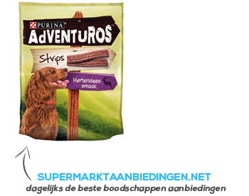 Adventuros Strips met hertsmaak aanbieding