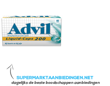 Advil Liquid caps aanbieding