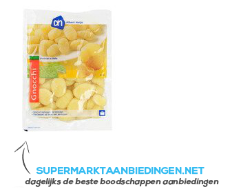 AH Aardappel gnocchi aanbieding