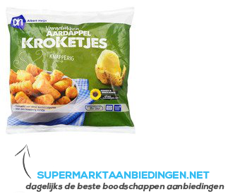 AH Aardappelkroketjes aanbieding