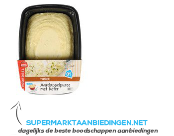 AH Aardappelpuree met boter voordeel aanbieding