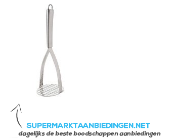 AH Aardappelstamper RVS voor fijne puree aanbieding