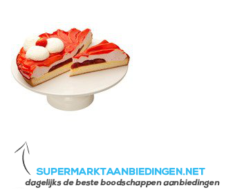 AH Aardbeien bavaroise vlaai half aanbieding