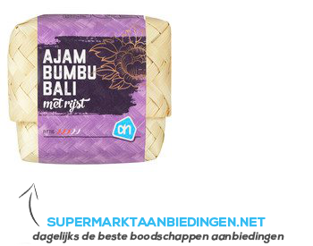 AH Ajam bumbu Bali mandje aanbieding