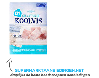 AH Alaska koolvis aanbieding