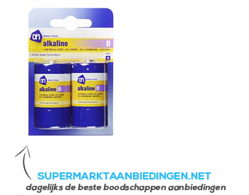 Alkaline D batterijen Supermarkt Aanbiedingen