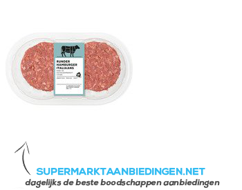 AH Allerhande spicy grillburger aanbieding