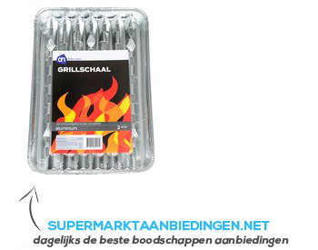 AH Aluminium grillschaal aanbieding