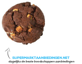 AH American cookie triple chocolate aanbieding