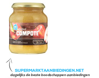 AH Appelcompote met stukjes appel aanbieding