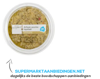 AH Artisjok pecorino tapenade aanbieding