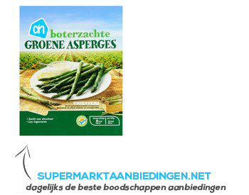 AH Aspergepunten groen aanbieding