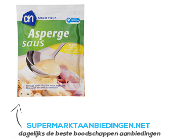 AH Aspergesaus aanbieding