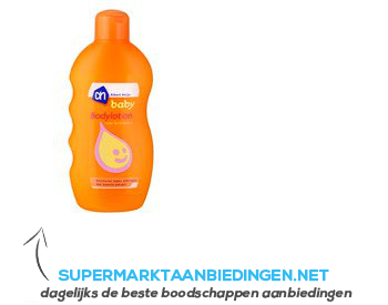 AH Baby bodylotion aanbieding