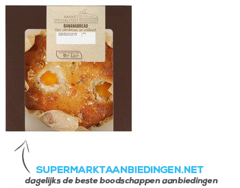 AH Bananabread taartje aanbieding