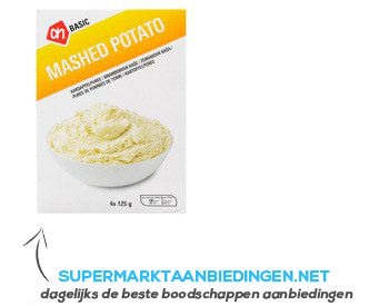 AH BASIC Aardappelpuree aanbieding