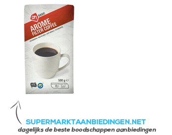 AH BASIC Arome filterkoffie aanbieding