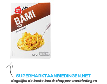 AH BASIC Bami mix aanbieding