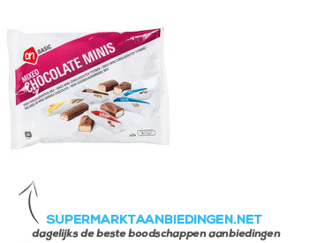 AH BASIC Candybars chocolade aanbieding