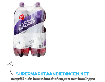 AH BASIC Cassis 4-pack aanbieding