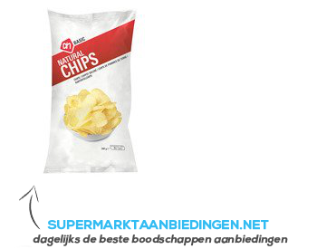 AH BASIC Chips naturel aanbieding