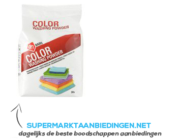 AH BASIC Color washing powder aanbieding