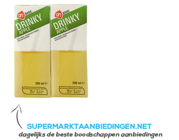 AH BASIC Drinky appel aanbieding