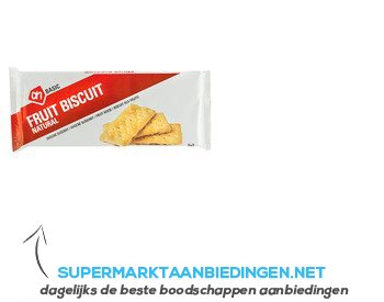 AH BASIC Fruitbiscuit naturel aanbieding