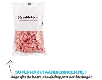 AH BASIC Hamblokjes aanbieding