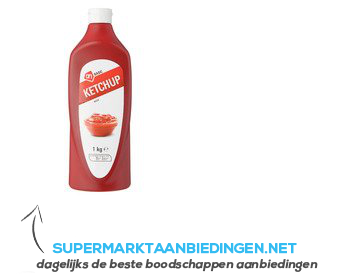 AH BASIC Ketchup aanbieding