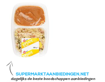 AH BASIC Kipsaté met nasi aanbieding