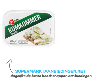 AH BASIC Komkommer salade aanbieding