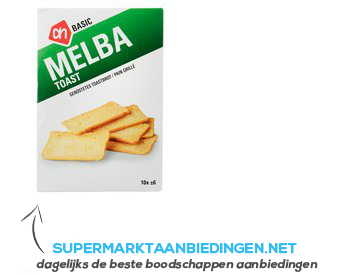 AH BASIC Melba toast aanbieding