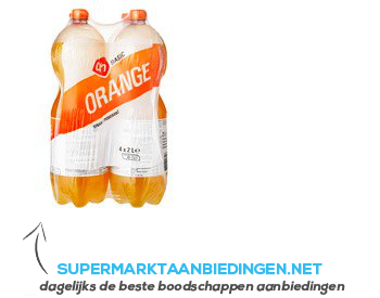 AH BASIC Orange 4-pack aanbieding