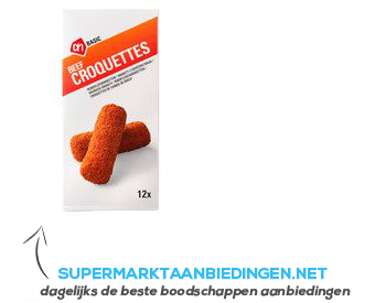 AH BASIC Rundvlees kroketten aanbieding