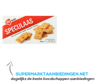 AH BASIC Speculaaskoeken aanbieding