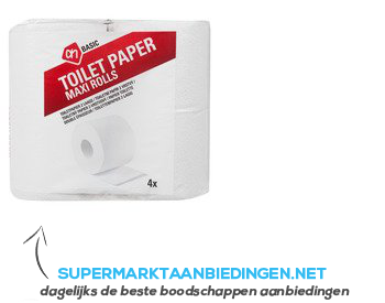 AH BASIC Toiletpapier 2-laags aanbieding